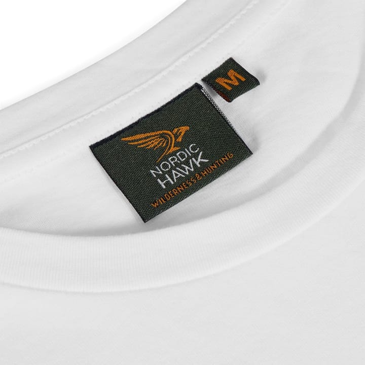 Nordic Hawk Pike Tee Unisex White Nordic Hawk