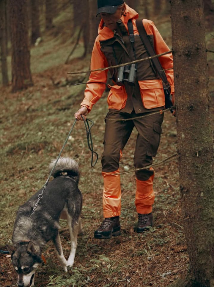 Chevalier Noux Jacket Women High Vis Orange Chevalier