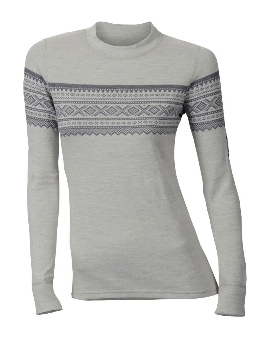 Aclima DesignWool Marius Crew Neck Women's Gråfjell