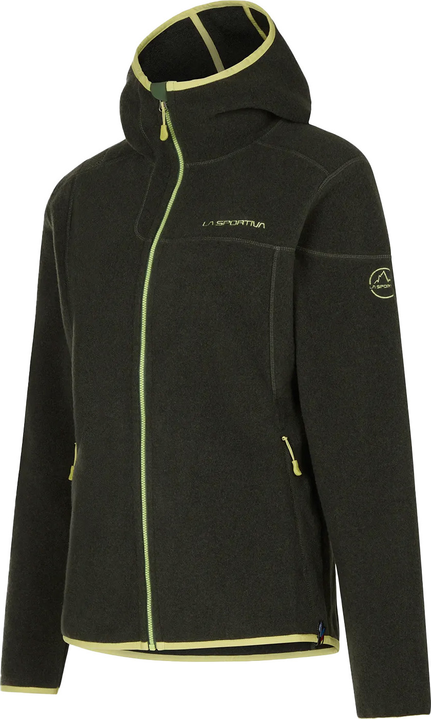 La Sportiva Women's Iride Hoody Forest/green Banana Mellanlager tröjor M