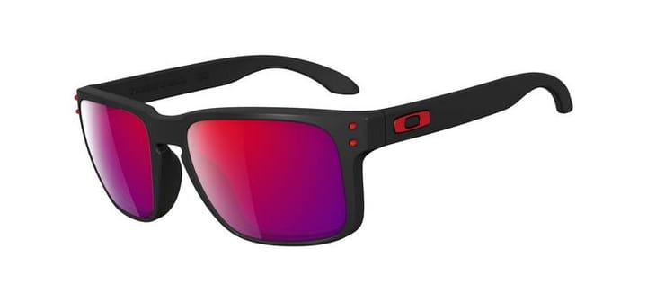 Oakley Holbrook Matte Black w/ Positive Red Iridium Oakley