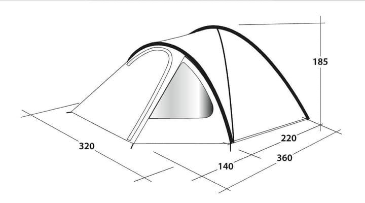 Outwell Cloud 5 Blue Outwell Outwell Cloud 5 Blue Outwell