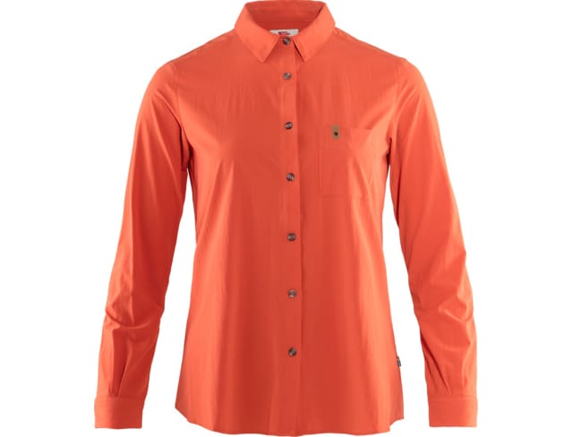 Fjällräven Övik Lite Shirt LS Women's Rowan Red