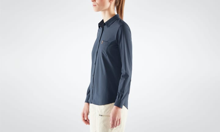 Fjällräven Övik Lite Shirt LS Women's Navy Fjällräven Fjällräven Övik Lite Shirt LS Women's Navy Fjällräven