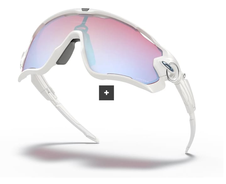 Oakley Jawbreaker Polished White w/ Prizm Snow Oakley