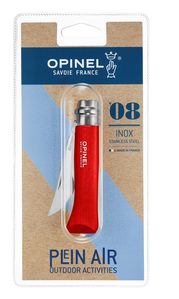 Opinel N°08 BL Red Opinel