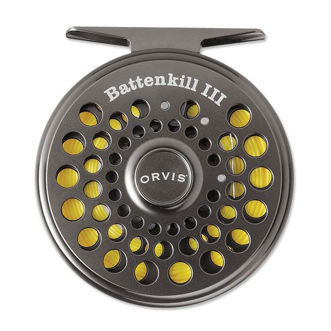 Orvis Battenkill Click III Fluesnelle #5-7 Sort Orvis Orvis Battenkill Click III Fluesnelle #5-7 Sort Orvis