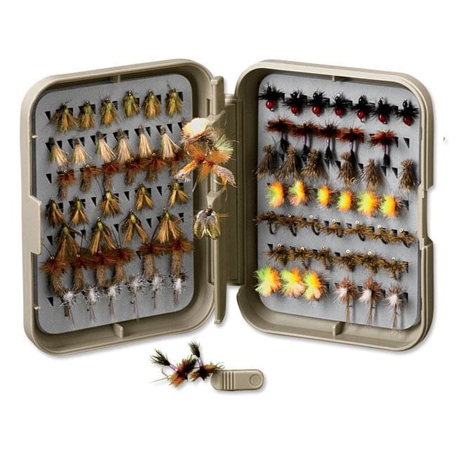 Orvis ORVIS THREADER FLY BOX M Kaki Orvis