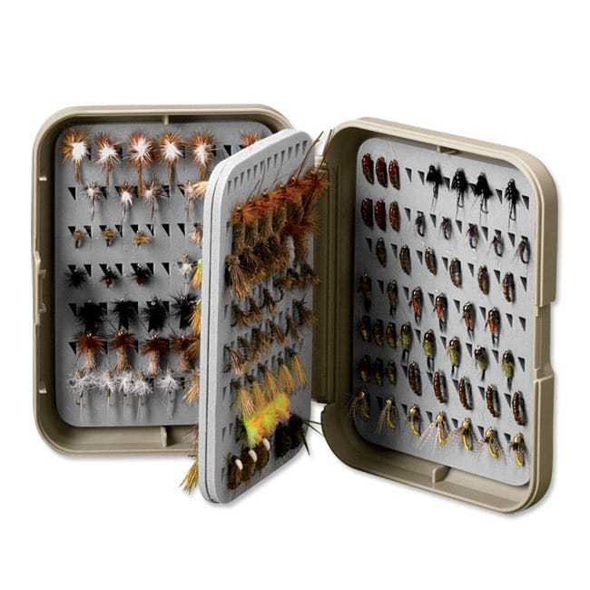Orvis ORVIS POSIGRIP FLIP FLY BOX L Kaki Orvis