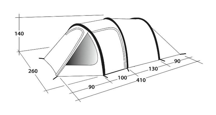 Outwell Earth 4 Blue Outwell