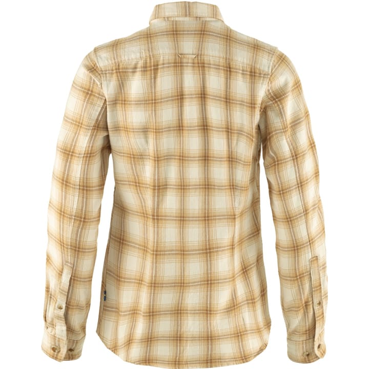 Fjällräven Övik Flannel Shirt W Chalk White-Dune Beige Fjällräven