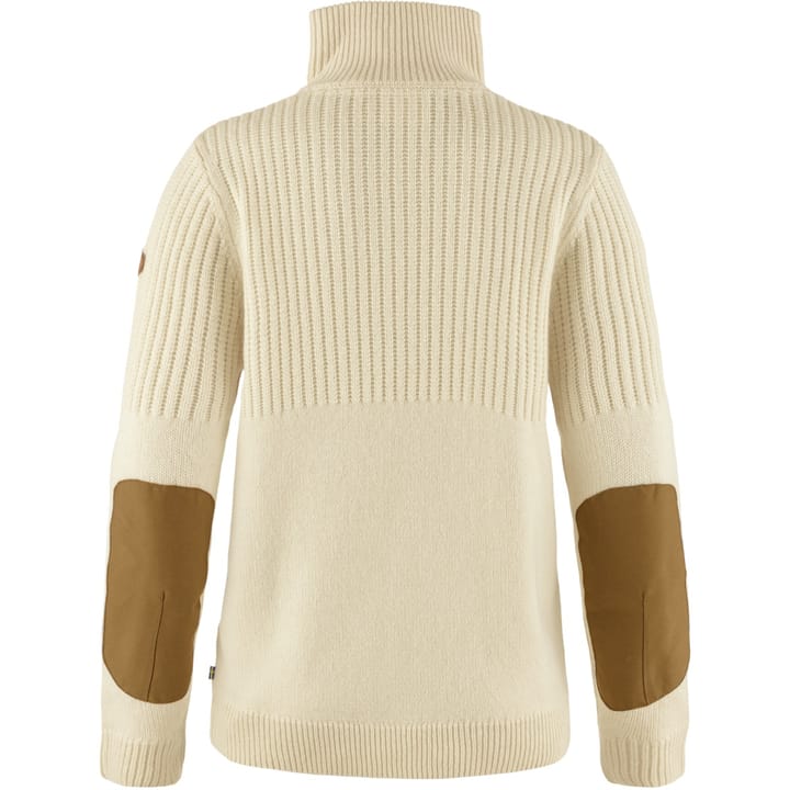 Fjällräven Övik Half Zip Knit W Chalk White Fjällräven