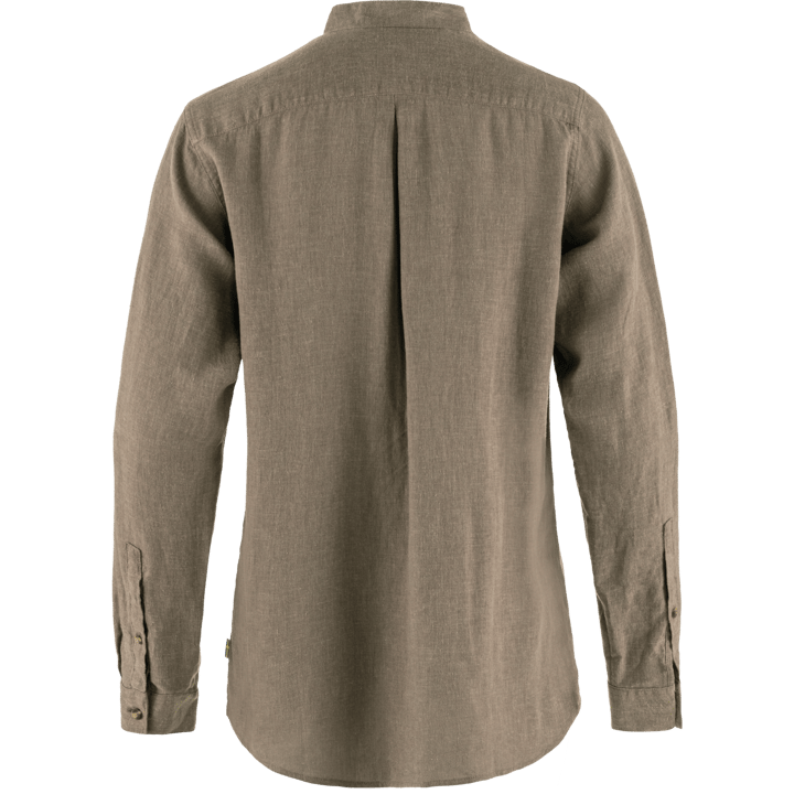 Fjällräven Women's Övik Hemp Shirt Long Sleeve Suede Brown Fjällräven
