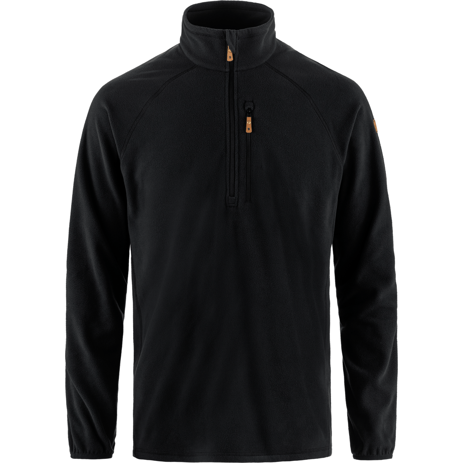 Fjällräven Men's Övik Lite Fleece Half Zip Black