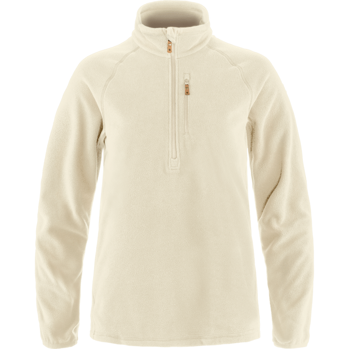 Fjällräven Women's Övik Lite Fleece Half Zip Chalk White Fjällräven