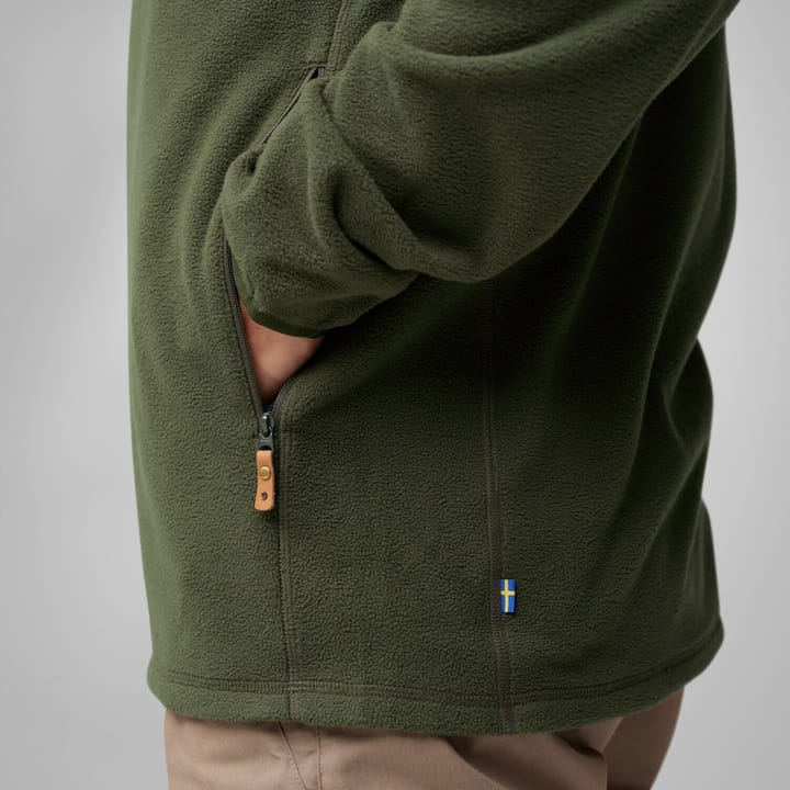 Fjällräven Men's Övik Lite Fleece Jacket Deep Forest Fjällräven