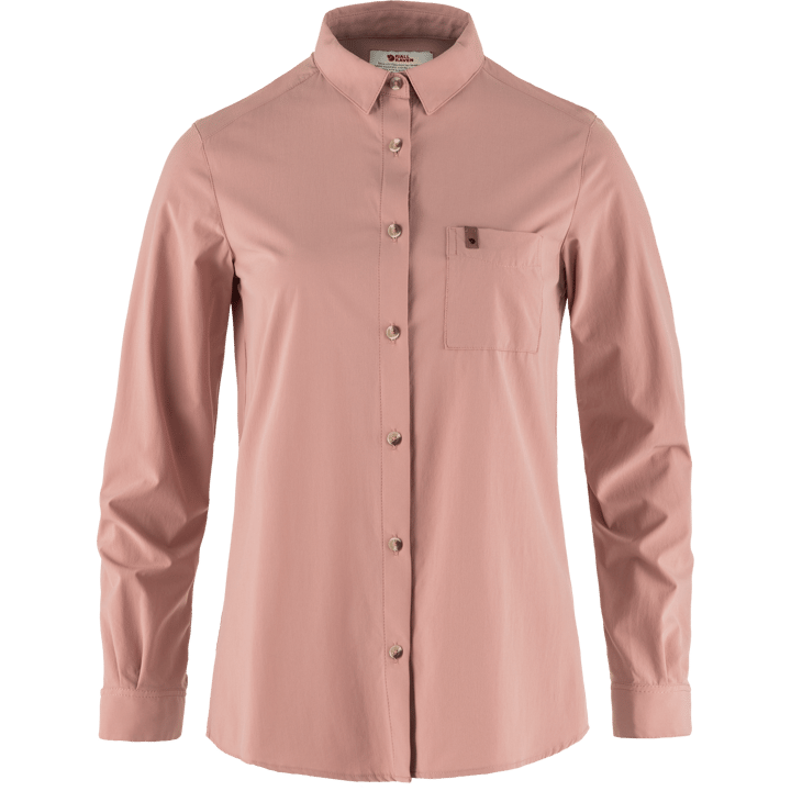 Fjällräven Women's Övik Lite Shirt Long Sleeve Dusty Rose Fjällräven
