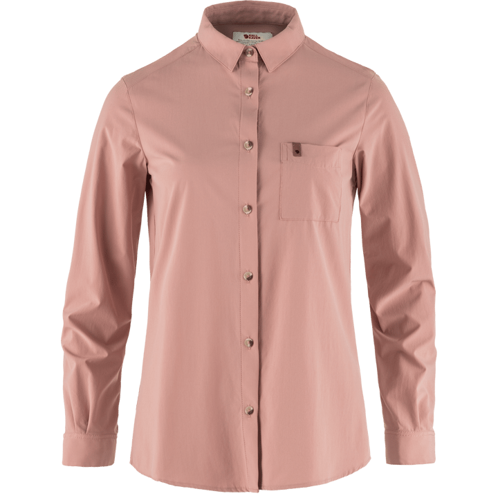 Women's Övik Lite Shirt Ls Dusty Rose Fjällräven