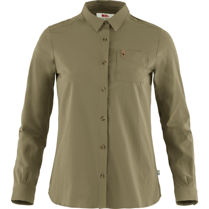 Women's Övik Lite Shirt Ls Green Fjällräven