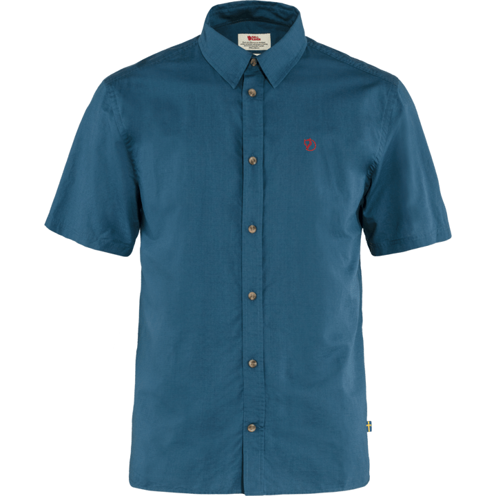 Men's Övik Lite Shirt SS Uncle Blue Fjällräven