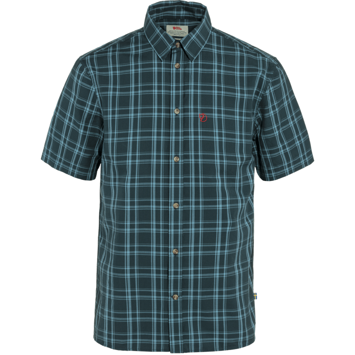 Men's Övik Lite Shirt SS Dark Navy-Dawn Blue Fjällräven