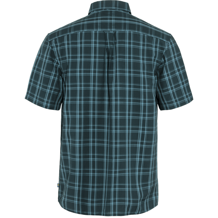 Fjällräven Men's Övik Lite Shirt Short Sleeve Dark Navy-Dawn Blue Fjällräven