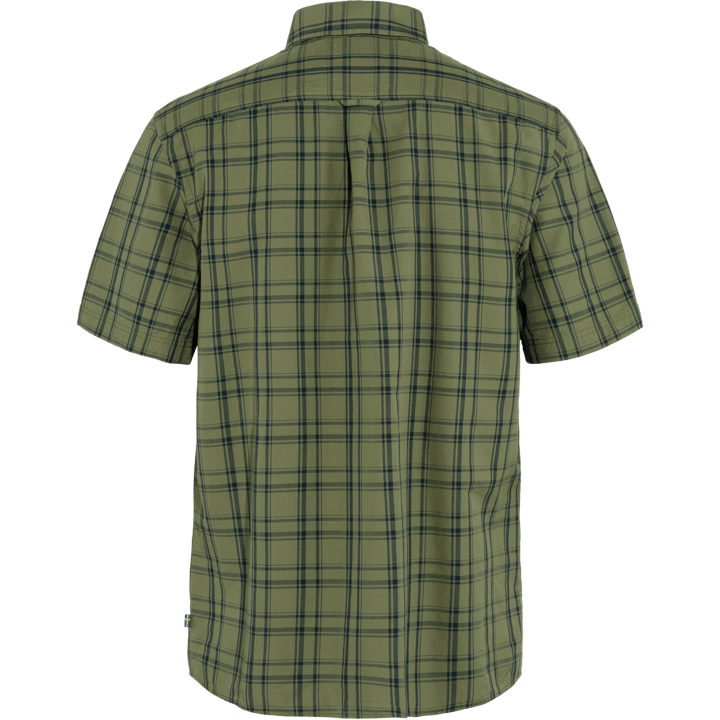 Fjällräven Men's Övik Lite Shirt Short Sleeve Green-Dark Navy Fjällräven