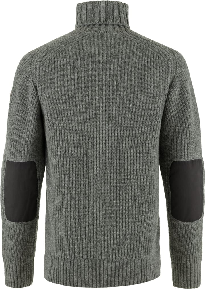 Fjällräven Men's Övik Roller Neck Sweater Grey-Melange Fjällräven Fjällräven Men's Övik Roller Neck Sweater Grey-Melange Fjällräven
