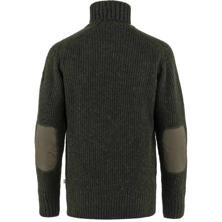 Fjällräven Men's Övik Roller Neck Sweater Dark Olive Fjällräven