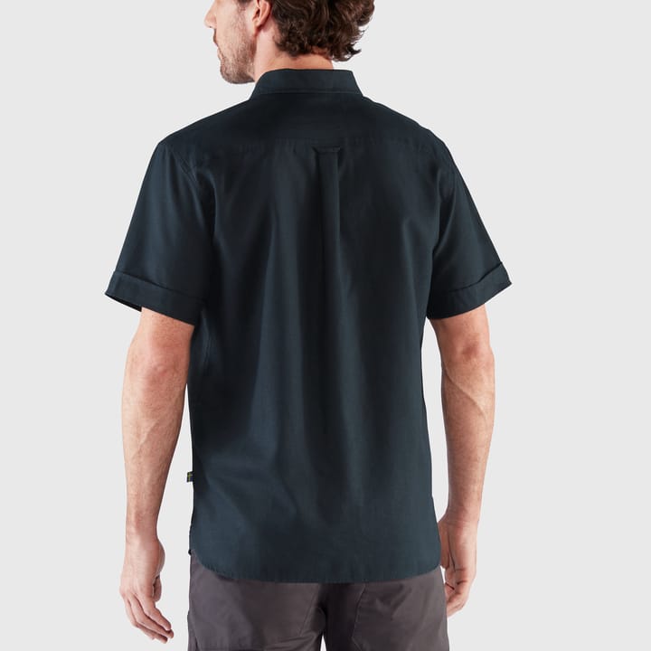 Fjällräven Men's Övik Travel Shirt Short Sleeve Dark Navy Fjällräven