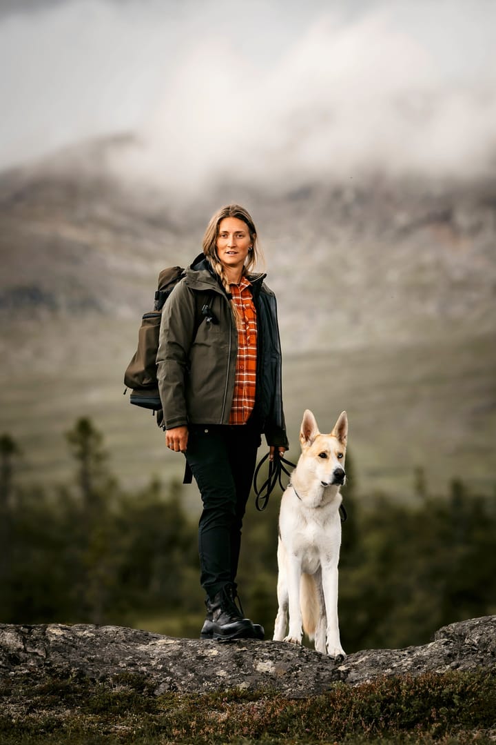 Pinewood Women's Wool Insulated Midlayer Jacket Black Pinewood
