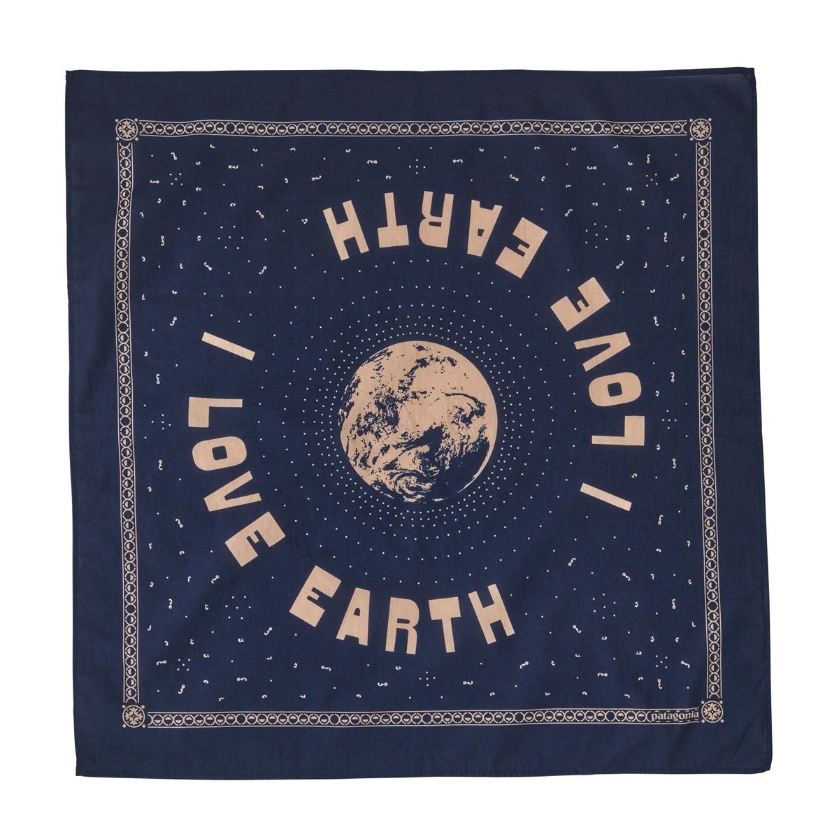 Patagonia Bandana Earth Love: Sound Blue