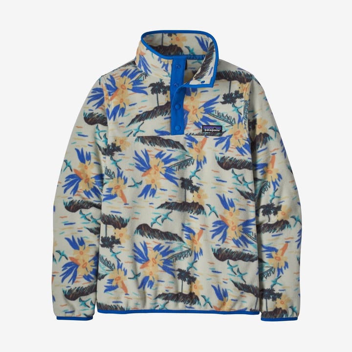 Patagonia W's Micro D Snap-T P/O Faria Multi: Dyno White Patagonia Patagonia W's Micro D Snap-T P/O Faria Multi: Dyno White Patagonia