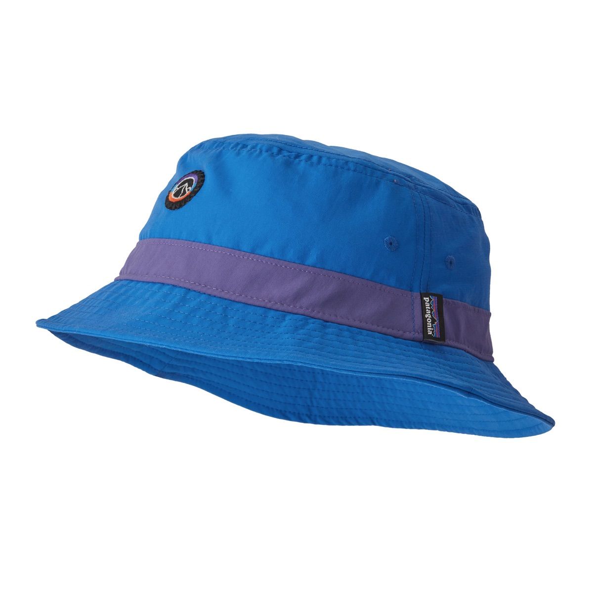 Patagonia Wavefarer Bucket Hat Fitz Roy Icon: Bayou Blue
