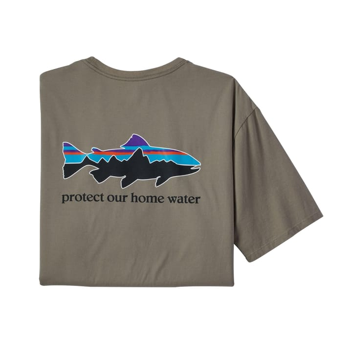 Patagonia M's Home Water Trout Organic T-Shirt Garden Green Patagonia Patagonia M's Home Water Trout Organic T-Shirt Garden Green Patagonia