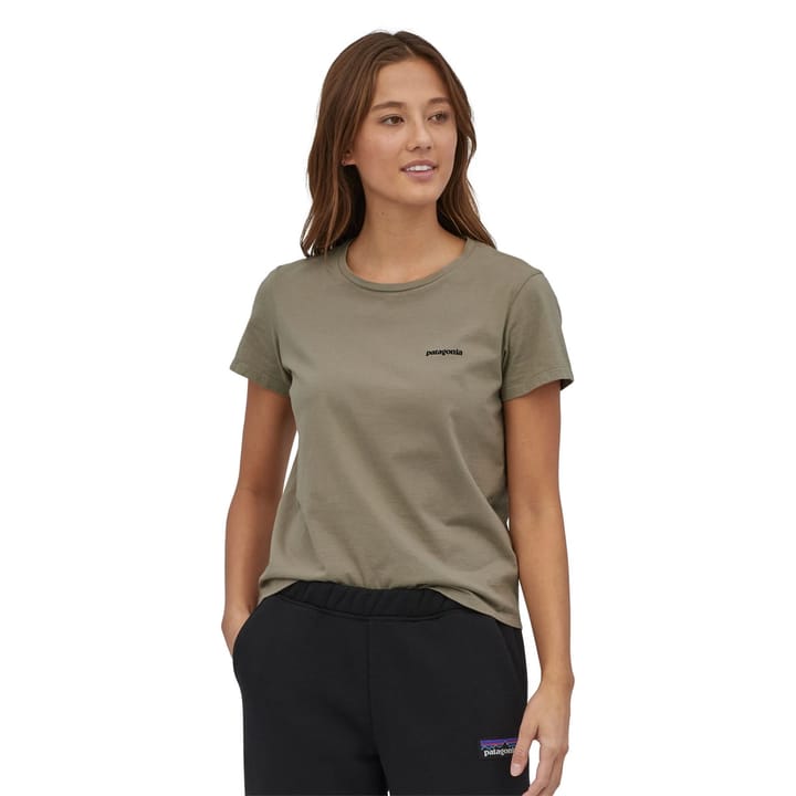 Patagonia Women's P-6 Mission Organic T-Shirt Khaki Patagonia