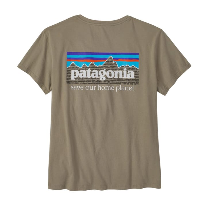 Patagonia Women's P-6 Mission Organic T-Shirt Khaki Patagonia