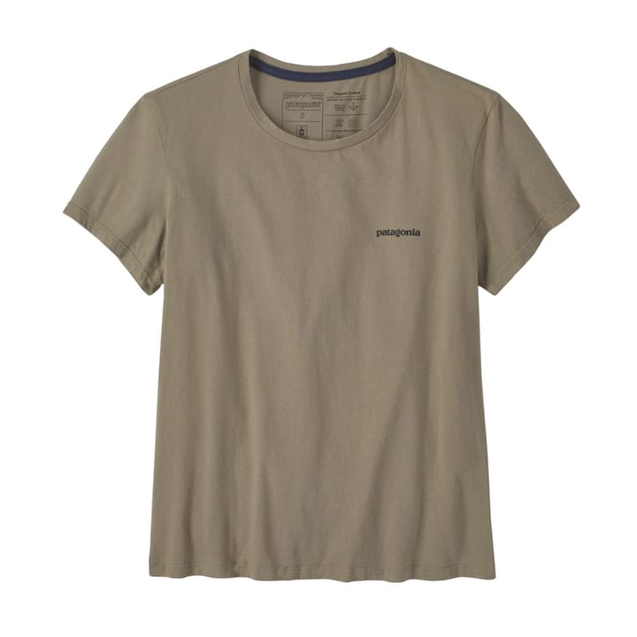 Patagonia Women's P-6 Mission Organic T-Shirt Khaki Patagonia