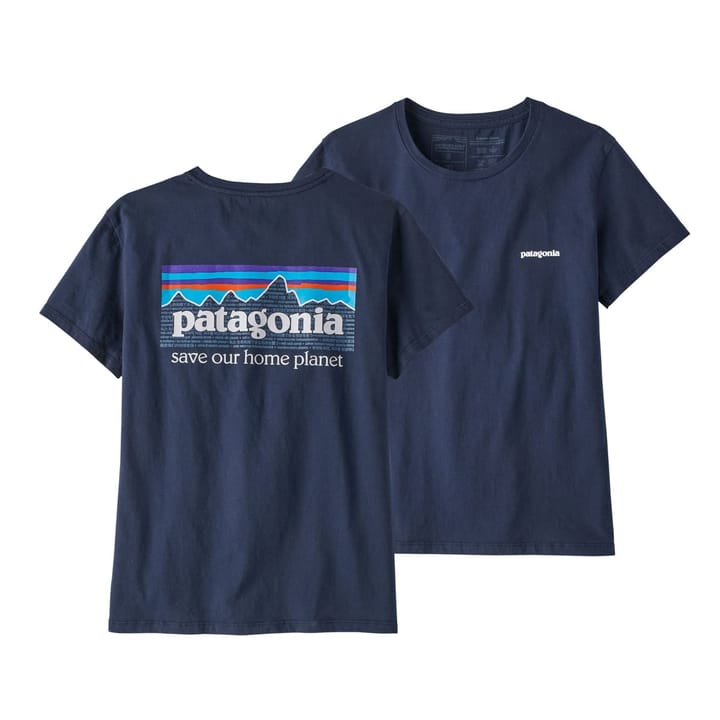 Patagonia Women's P-6 Mission Organic T-Shirt New Navy Patagonia Patagonia Women's P-6 Mission Organic T-Shirt New Navy Patagonia