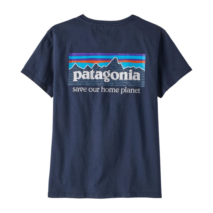Patagonia Women's P-6 Mission Organic T-Shirt New Navy Patagonia Patagonia Women's P-6 Mission Organic T-Shirt New Navy Patagonia