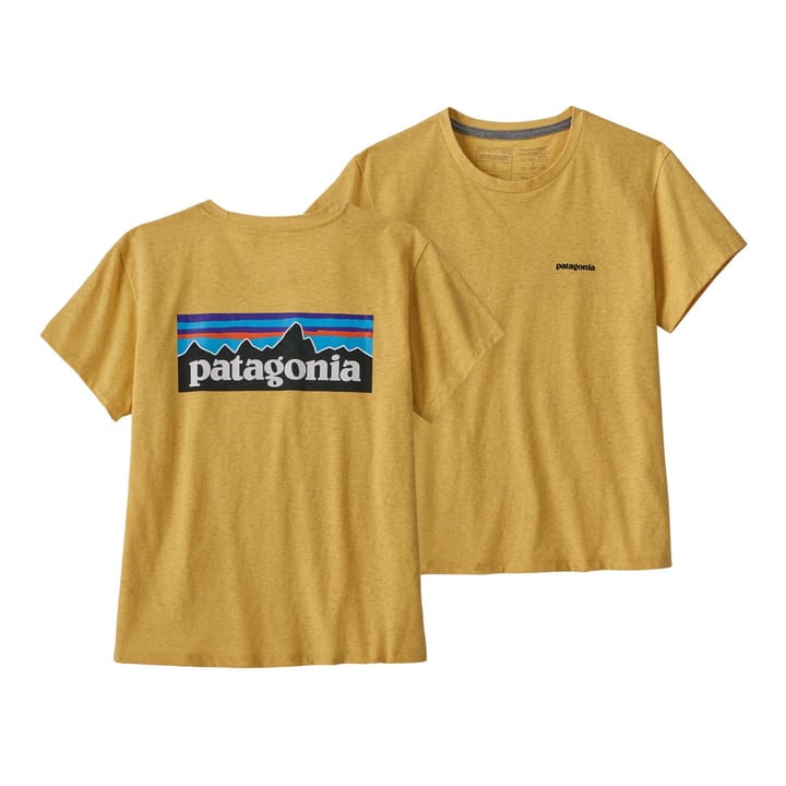 Patagonia W's P-6 Logo Responsibili-Tee Surfboard Yellow Patagonia Patagonia W's P-6 Logo Responsibili-Tee Surfboard Yellow Patagonia