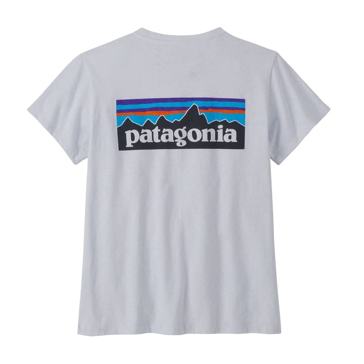 Patagonia W's P-6 Logo Responsibili-Tee White Patagonia