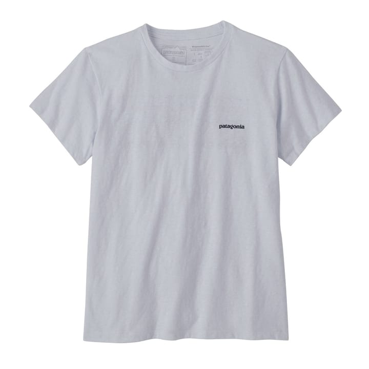 Patagonia W's P-6 Logo Responsibili-Tee White Patagonia