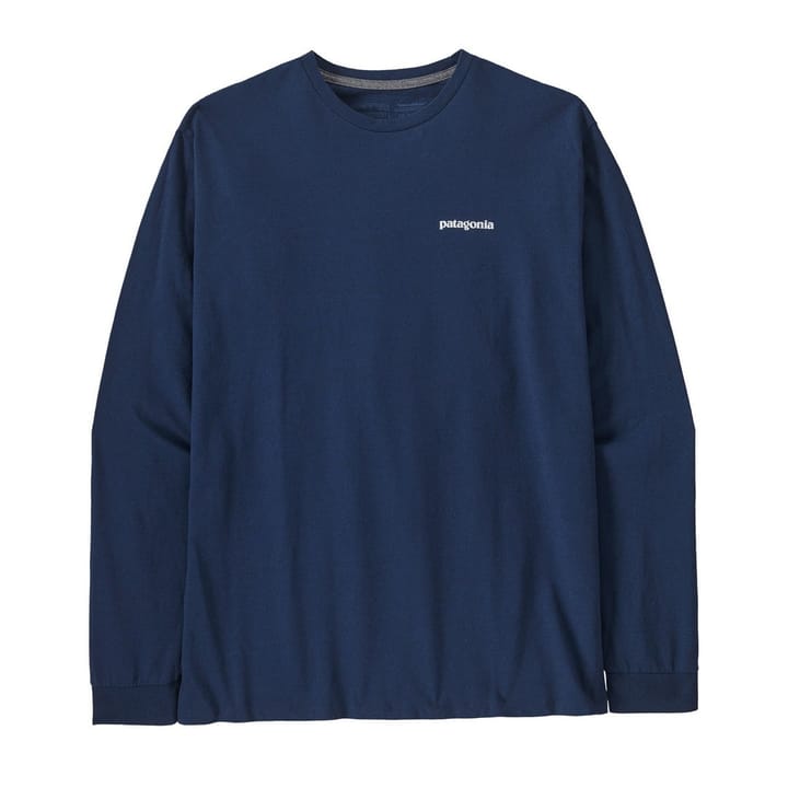 Patagonia M's L/S Home Water Trout Responsibili-Tee Lagom Blue Patagonia