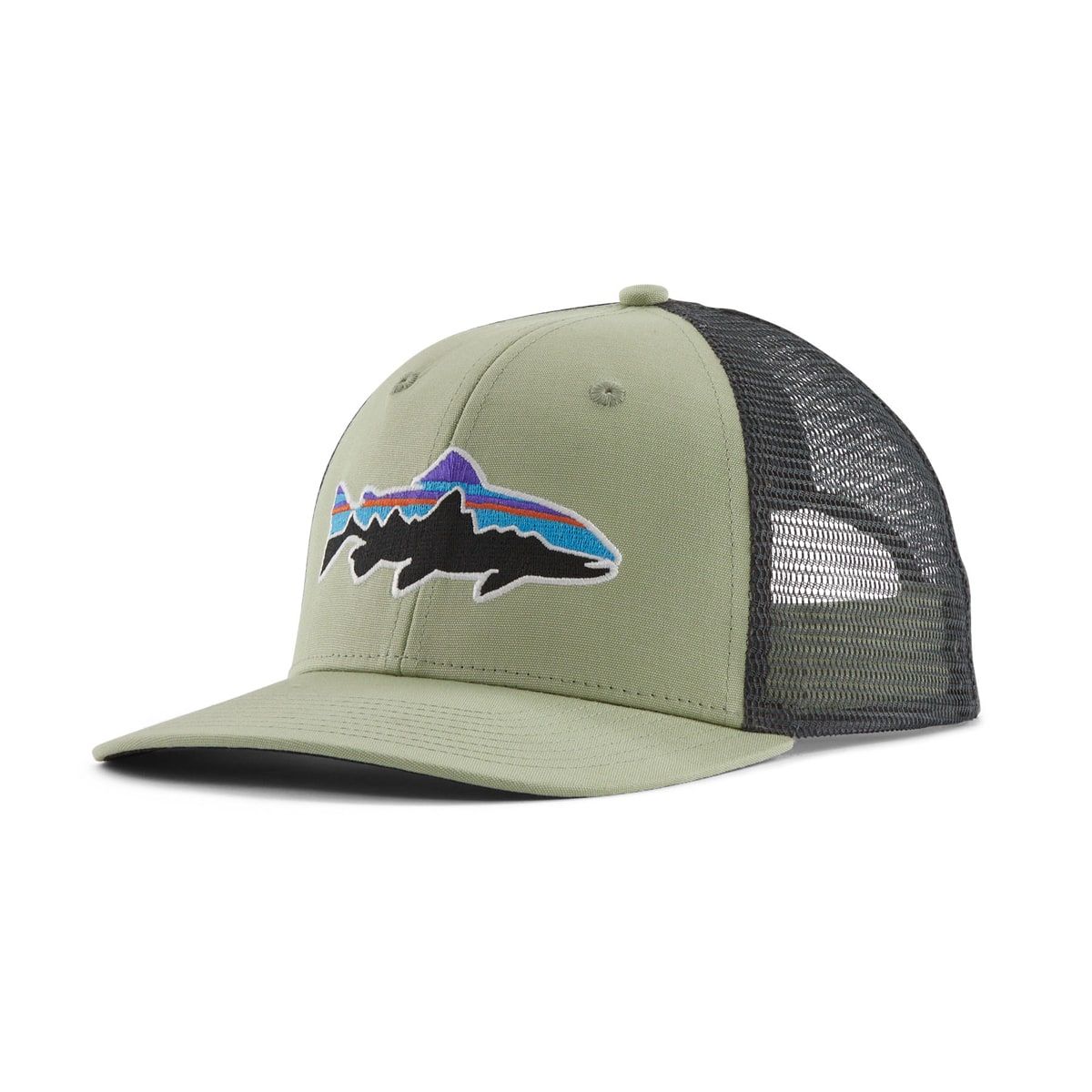 Patagonia Fitz Roy Trout Trucker Hat Salvia Green