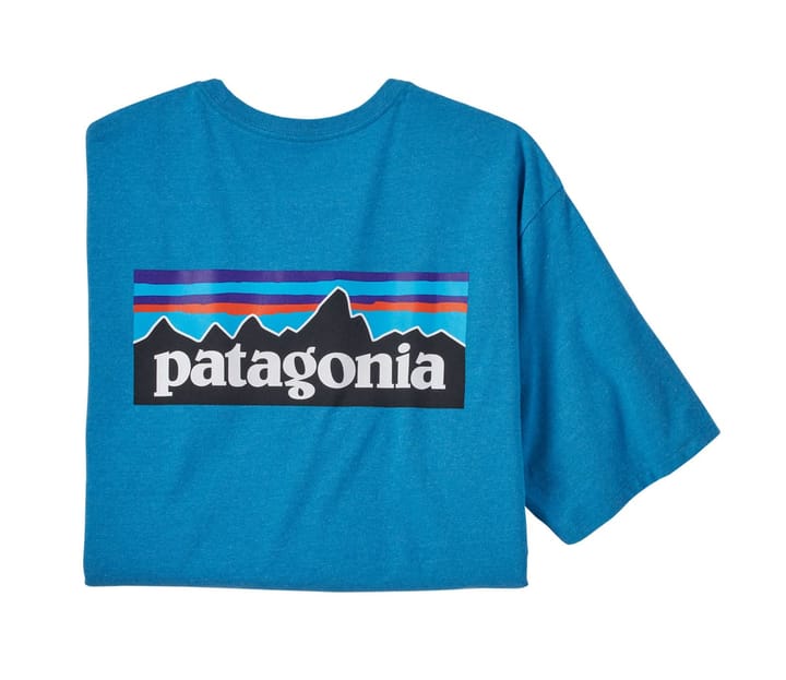 Patagonia M's P-6 Logo Responsibili-Tee Anacapa Blue Patagonia