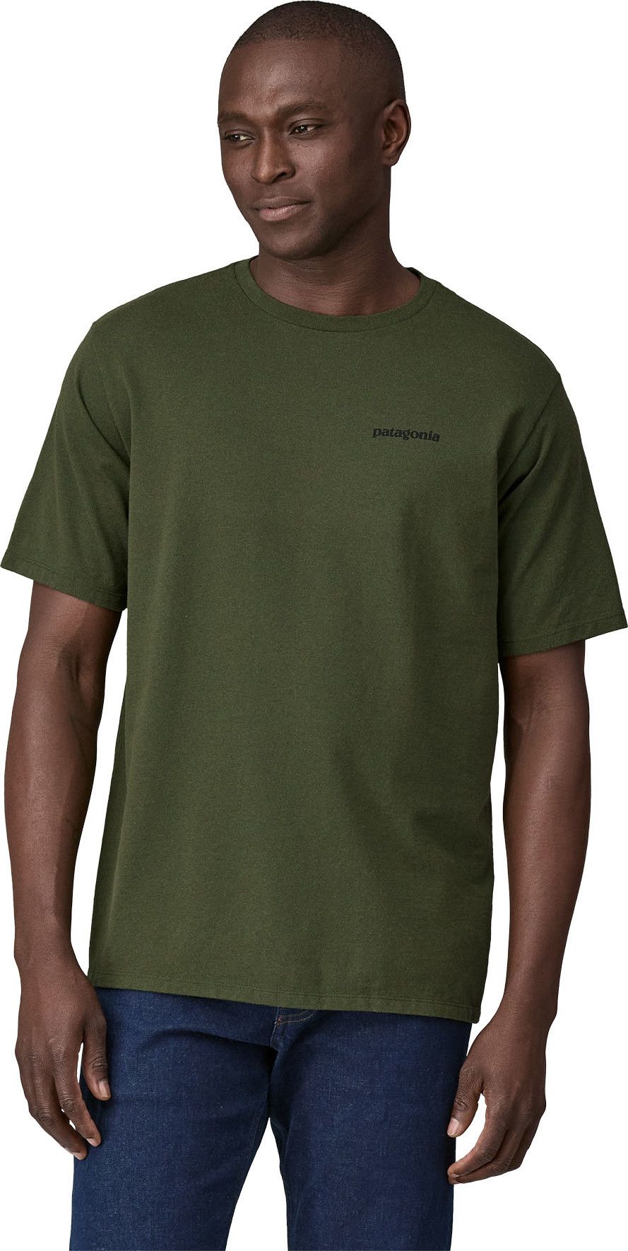 Patagonia Men's P-6 Logo Responsibili-Tee Torrey Pine Green