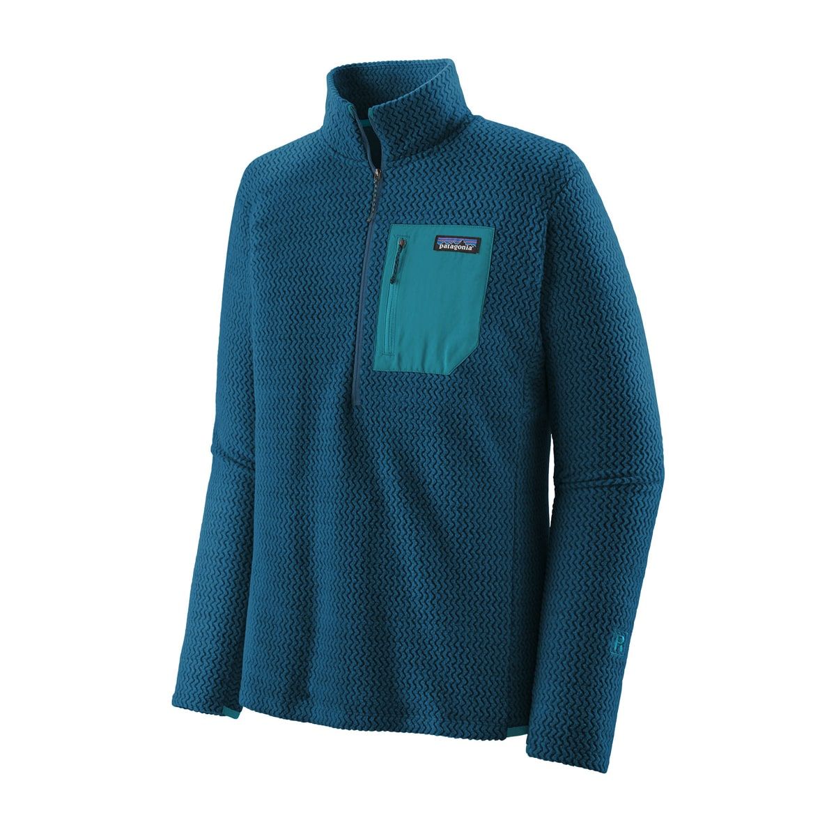 Patagonia M's R1 Air Zip Neck Lagom Blue