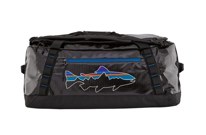 Patagonia Black Hole Duffel 55L Black W/Fitz Trout Patagonia Patagonia Black Hole Duffel 55L Black W/Fitz Trout Patagonia