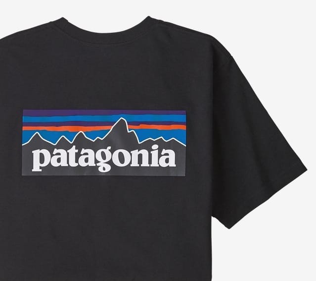 Patagonia M's P-6 Logo Responsibili-Tee Black Patagonia
